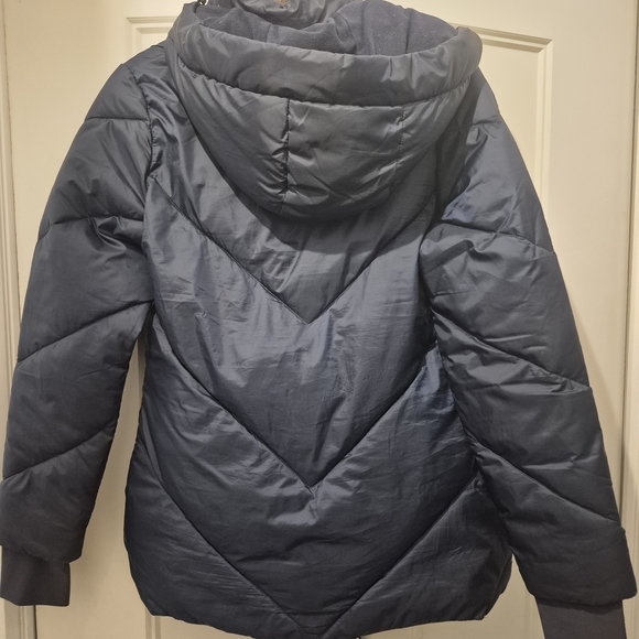 Navy Puffer Jacket - Picture 5 of 7